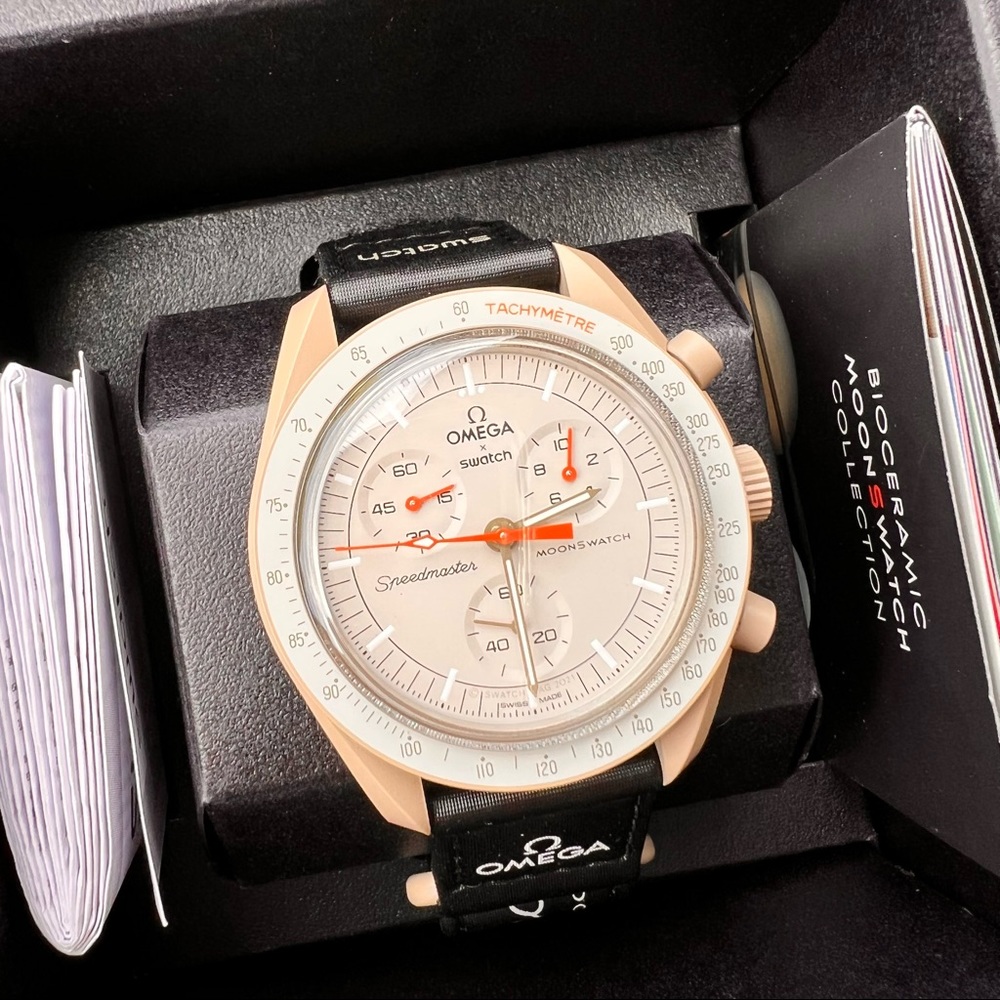 MOONSWATCH: MISSION TO JUPITER Omega x Swatch